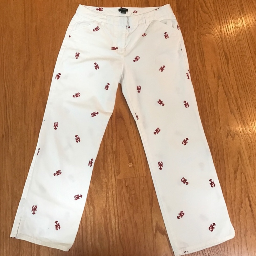 J. Crew Lobster Pants