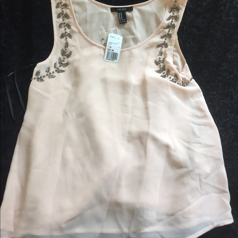 Nude Pink Top