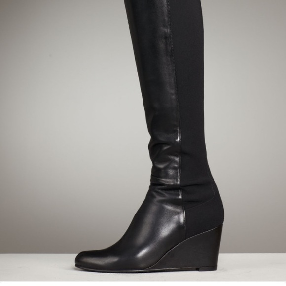 stuart weitzman wedge boots