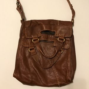 Lucky Brand Abbey Road Leather Crossbody Bag