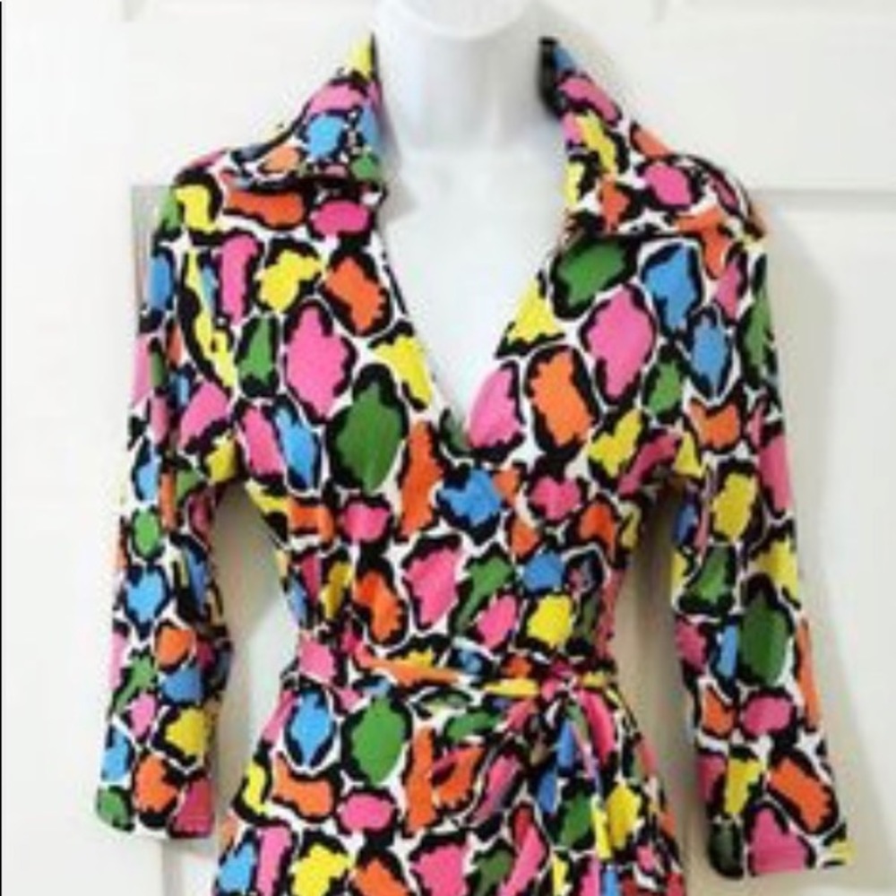 Tracy Negoshian Wrap Dress