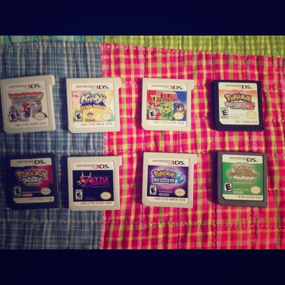 Nintendo Ds and 3ds Game Lot (Pokemon, Mario,etc.) - Picture 1 of 1