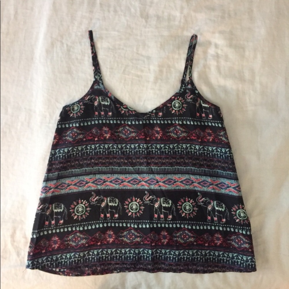 Tribal print cami