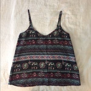 Tribal print cami