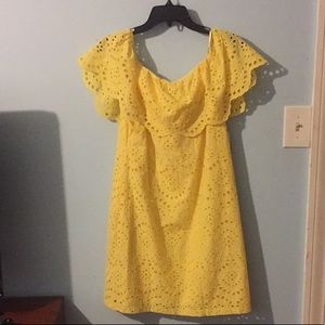 J Howard Yellow Dress