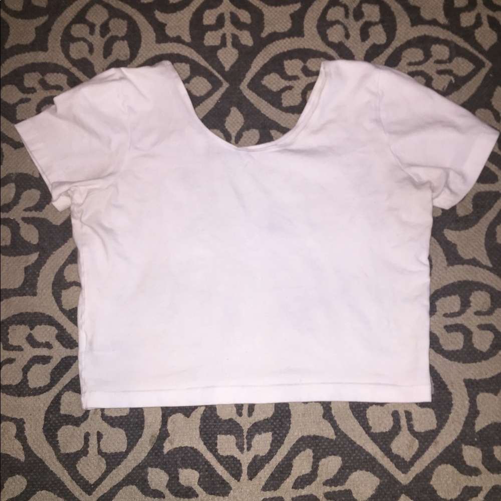 American apparel crop top