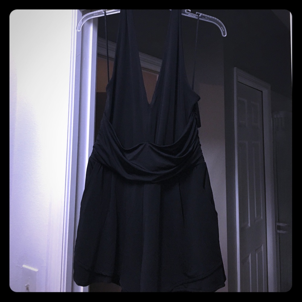Guess Sexy Black Shorts Romper medium