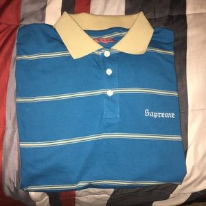 Supreme Dark Aqua Polo