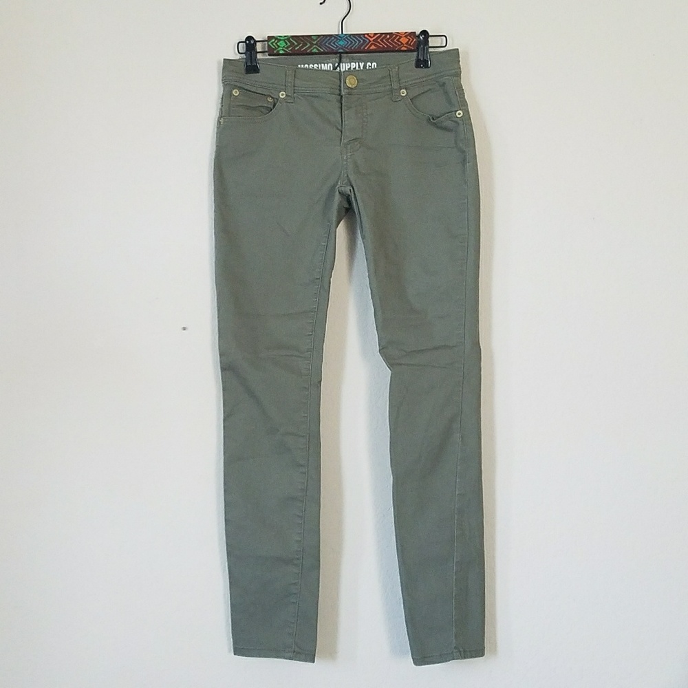 MOSSIMO SUPPLY CO Olive Green Pants