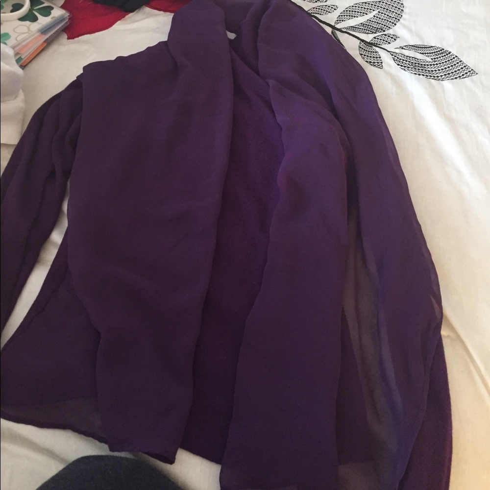Plum Cardigan