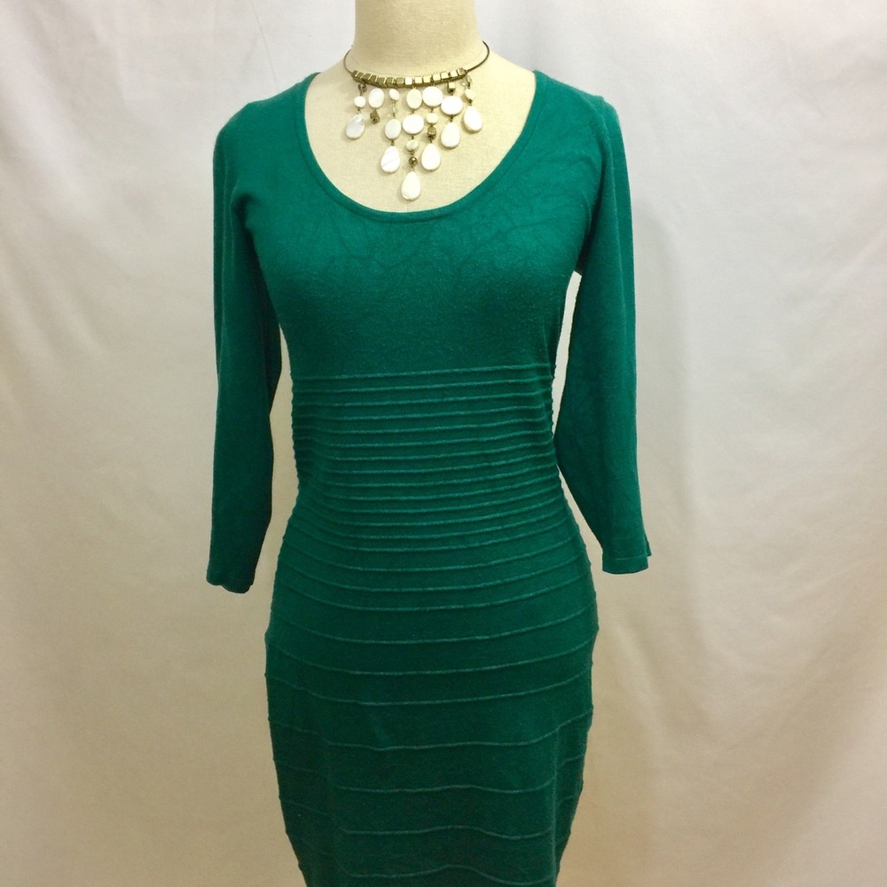 Beautiful Hunter Green Dress by Max Studio