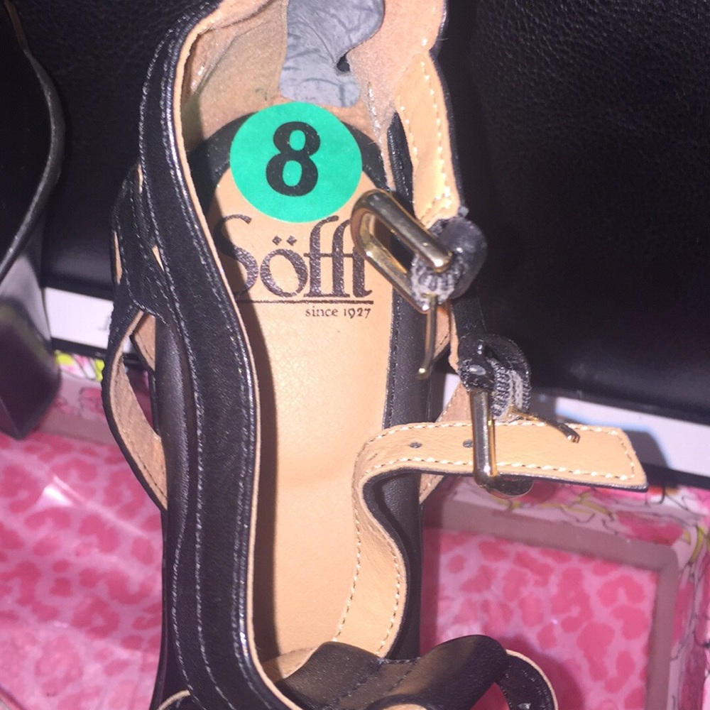 Original price $70. New W/ Tag Black Sofft Heel