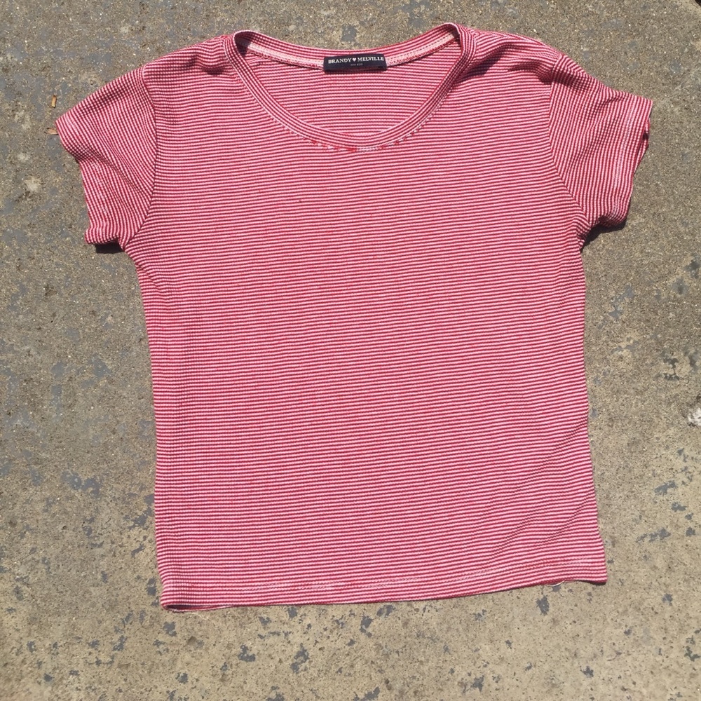 Brandy Melville striped tee
