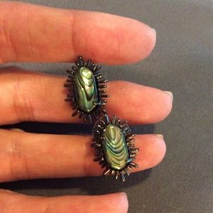 Kendra Scott Abalone Shell earrings