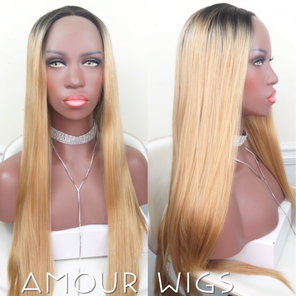 🆕BLONDE W/ DARK ROOTS LACE FRONT WIG - Picture 5 of 8