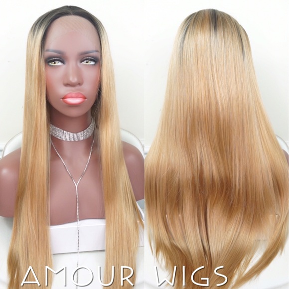 🆕BLONDE W/ DARK ROOTS LACE FRONT WIG - Picture 3 of 8