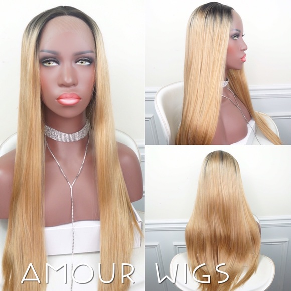 🆕BLONDE W/ DARK ROOTS LACE FRONT WIG - Picture 6 of 8