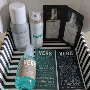 Sephora hair care samples VERB, Living Proof