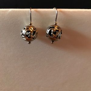 Silpada Stirling Silver Filigree Earrings