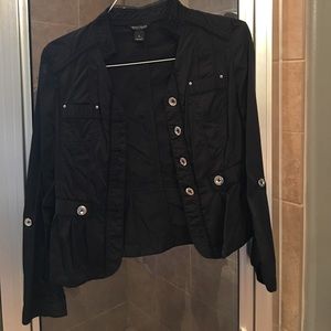 Long sleeve black blazer