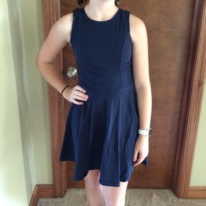 navy dress