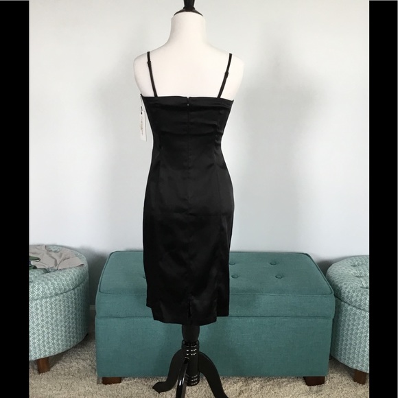 Calvin Klein black dress size 2 NWT πHP - Picture 2 of 4