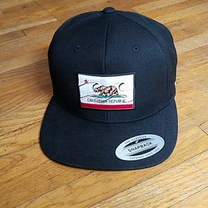 California Republic snapback hat