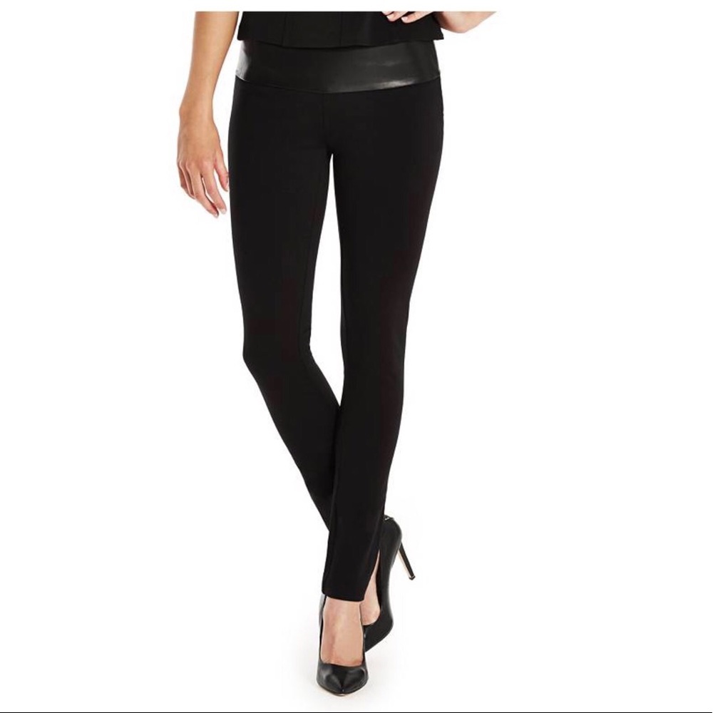 NWT Guess by Marciano black skinny leather pants