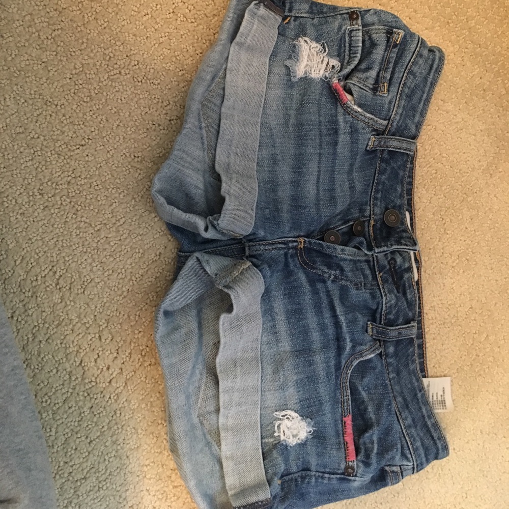 Abercrombie jean shorts