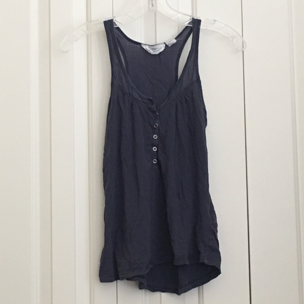 H&M navy blue top
