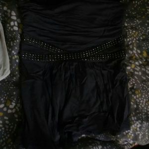 Strapless Sequin Top