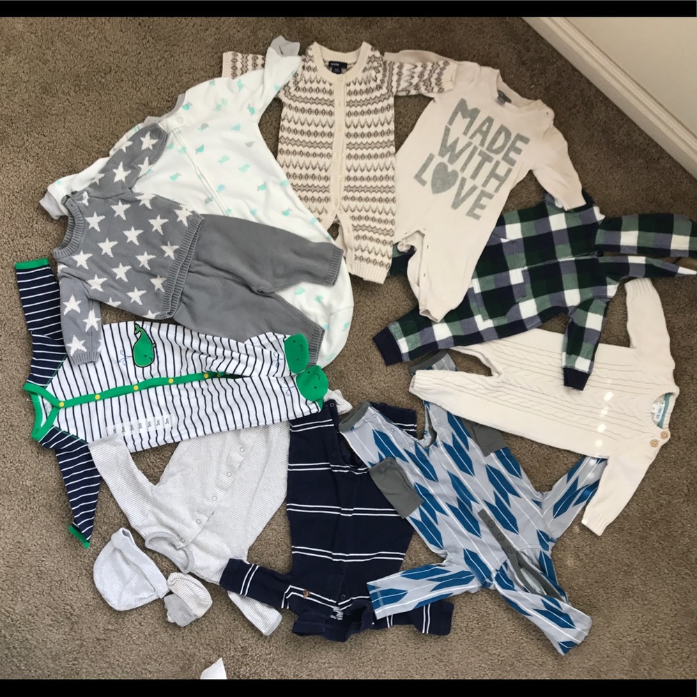BABY BUNDLE: Gap + Carters + Cherokee + Little Me