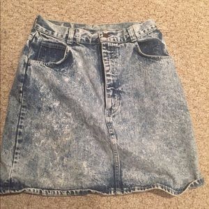 Denim Skirt