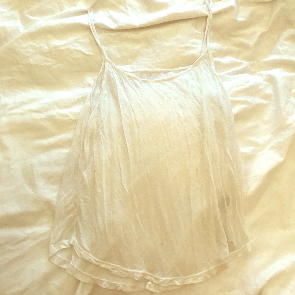 White Brandy Melville Tank