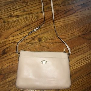 Nude Coach crossbody