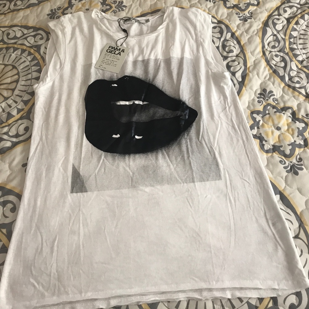 Pam & Gela muscle tank