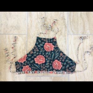 Stone Cold Fox Beach Riot swim top