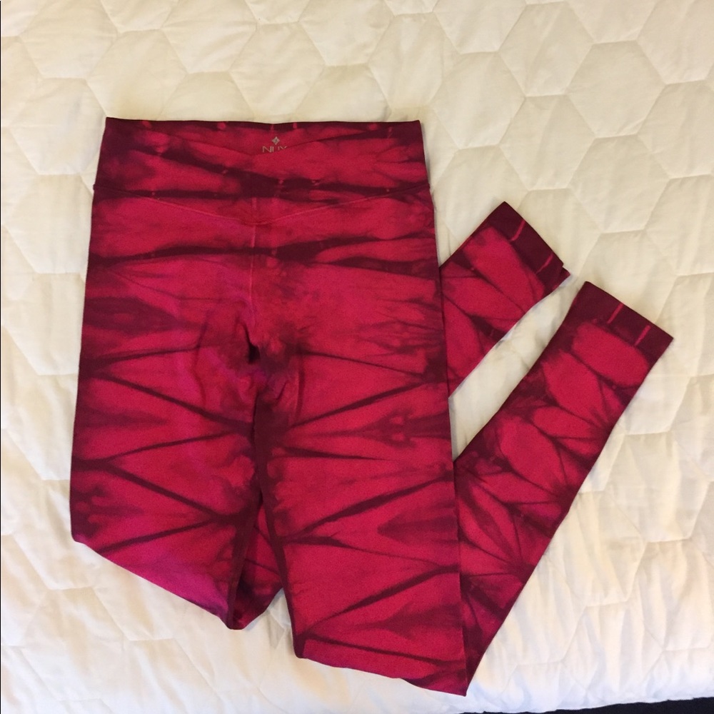 EUC NUX Tie-Dye Full Length Legging