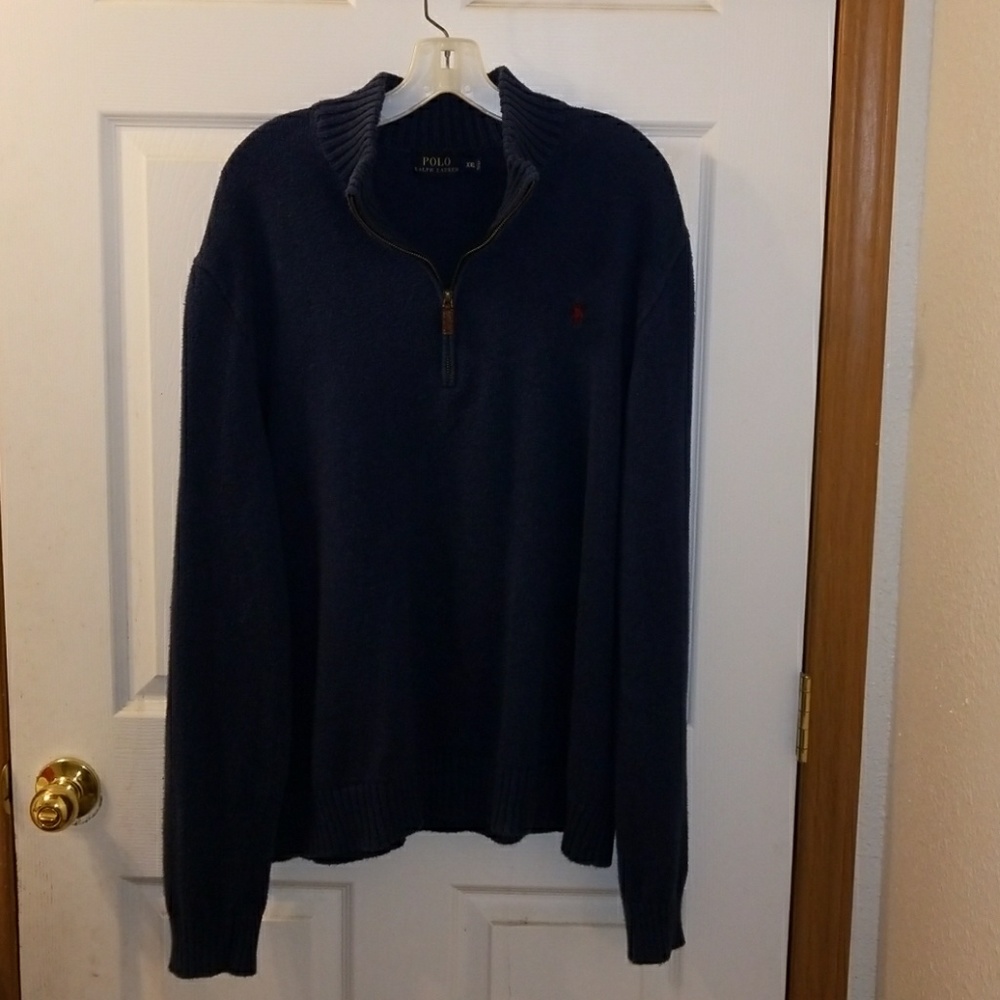 Polo 1/4 zip sweater