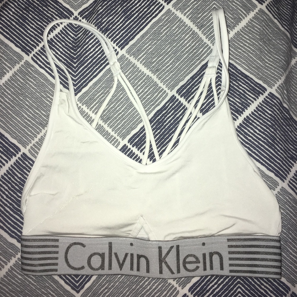 White bralette