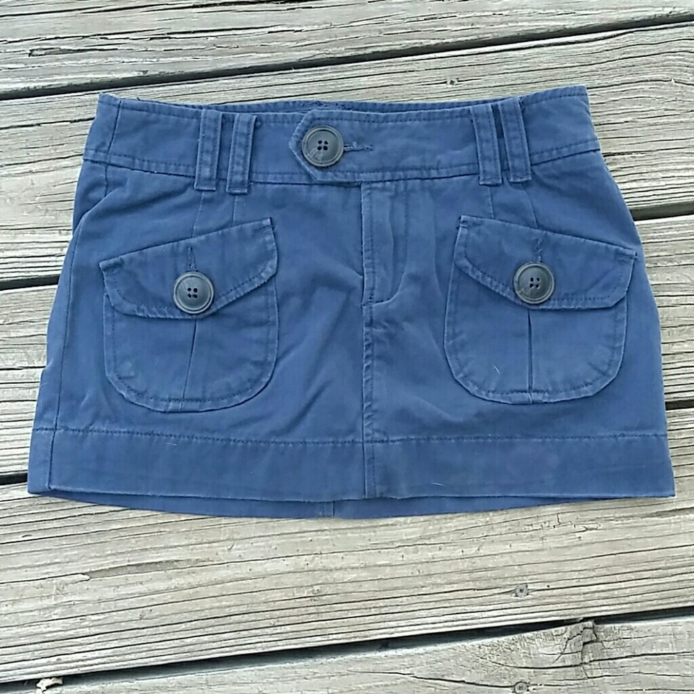 Navy mini skirt by American Eagle Outfitters