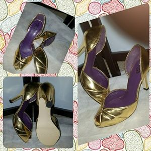 Open Toe Retro Women Shoe (never used)