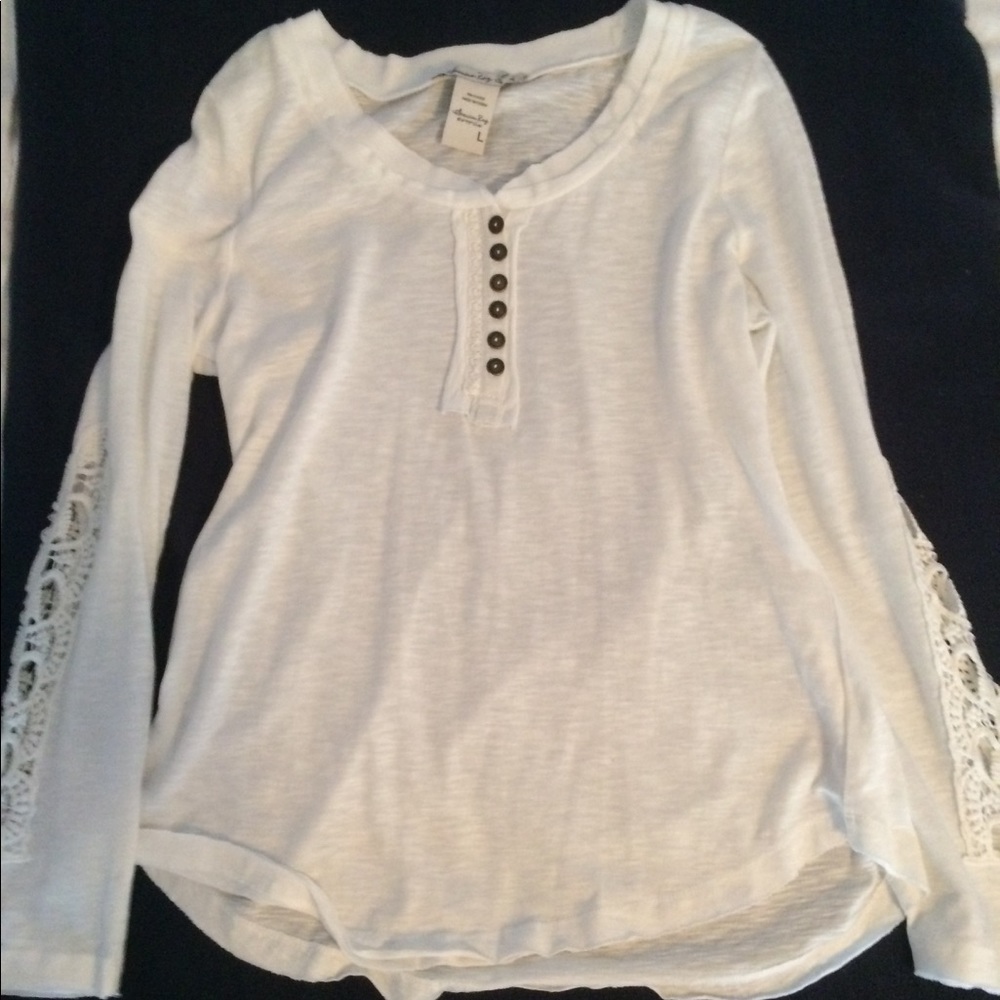 White American Rag Shirt, size large, RN 134190
