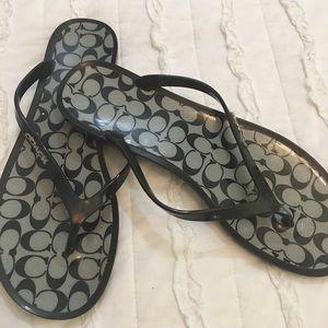 Coach Flip Flops
