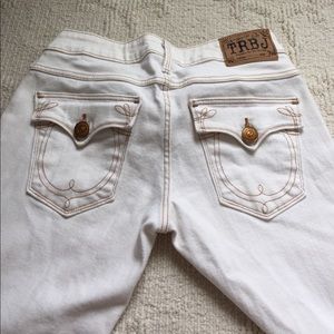 White True Religion Jeans