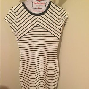 Gorgeous UO bodycon striped dress XS