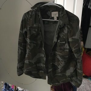 Camouflage Forever 21 jacket