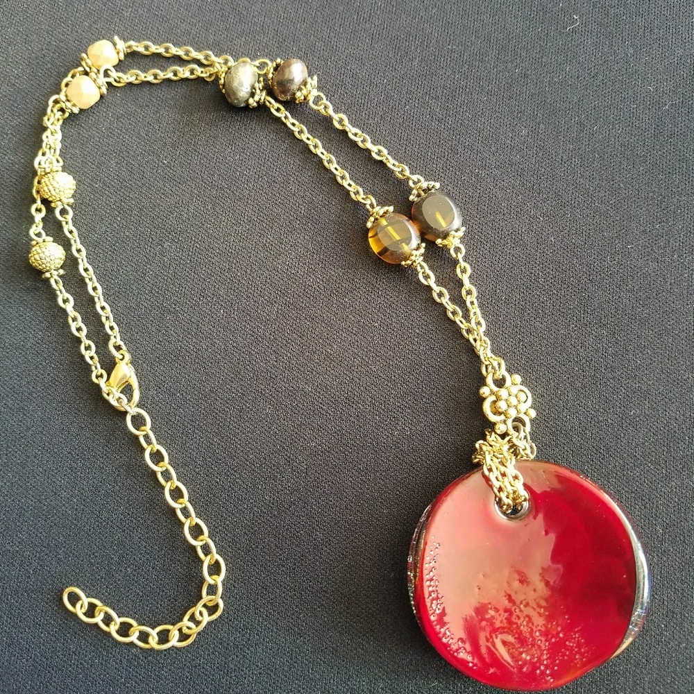 ART GLASS PENDANT - Picture 3 of 6