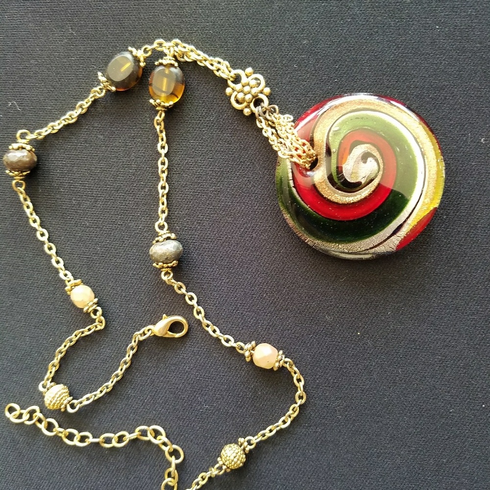 ART GLASS PENDANT - Picture 5 of 6