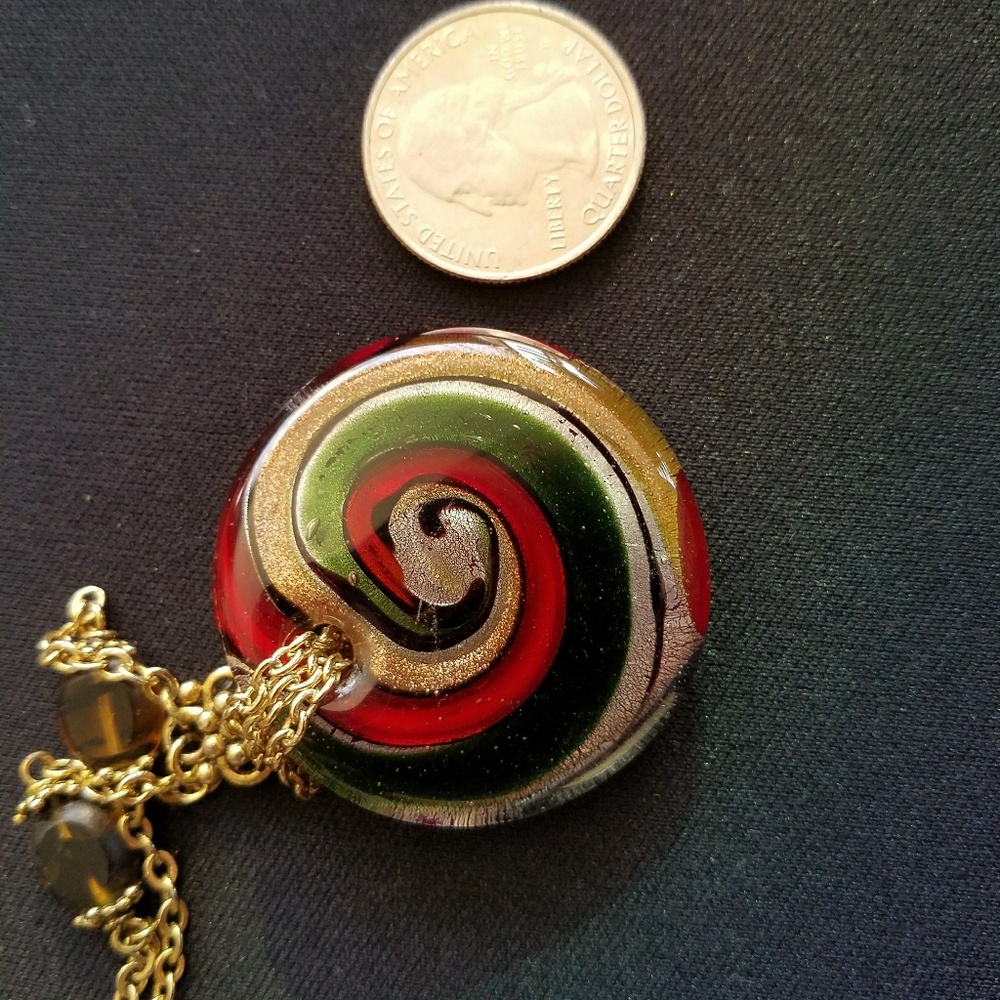 ART GLASS PENDANT - Picture 6 of 6